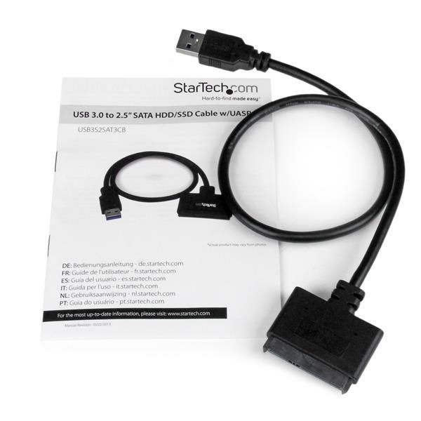StarTech.com SATA naar USB kabel met UASP (USB3S2SAT3CB)
