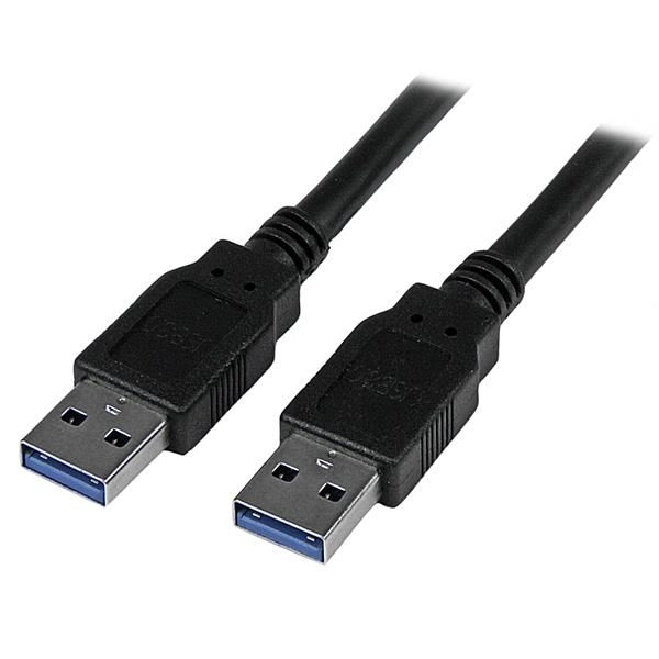 StarTech.com USB 3.0 kabel A naar A M/M 3 m (USB3SAA3MBK)