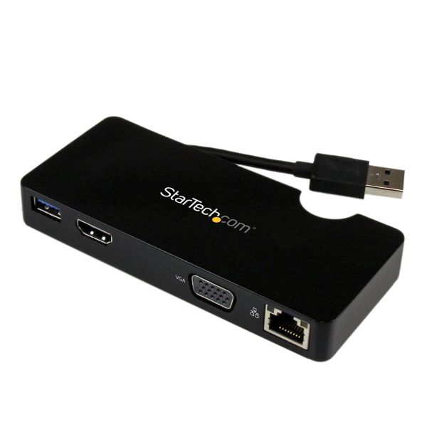 StarTech.com Reis docking station voor laptops - HDMI of VGA - USB 3.0 (USB3SMDOCKHV)