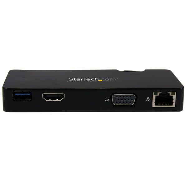 StarTech.com Reis docking station voor laptops - HDMI of VGA - USB 3.0 (USB3SMDOCKHV)