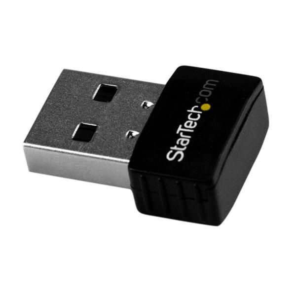 StarTech.com USB Wi-Fi adapter AC600 Dual-Band Nano adapter draadloos (USB433ACD1X1) StarTech.com USB Wi-Fi adapter AC600 Dual-Band Nano adapter draadloos (USB433ACD1X1)