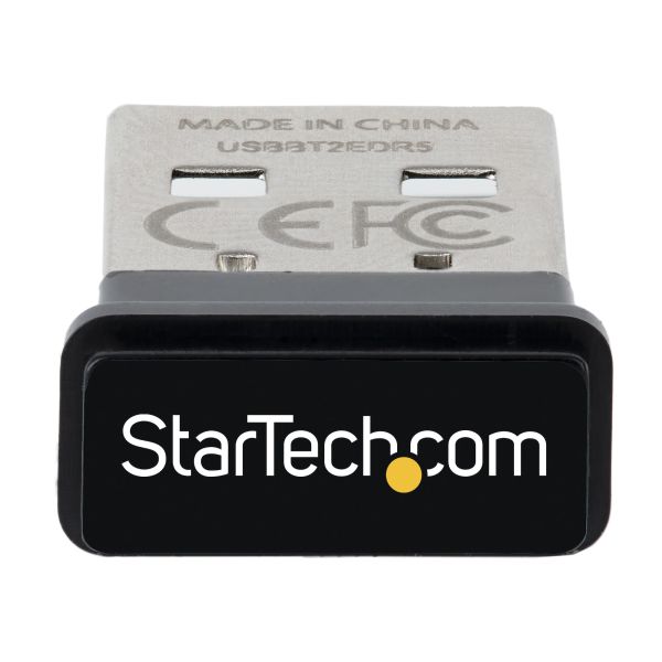 StarTech.com USB Bluetooth 5.0 Adapter, USB Bluetooth Dongle voor PC/Computer/Laptop/Toetsenbord/Muis, BT 5.0 Adapter voor Headsets, Mini USB Bluetooth Receiver, Windows/Linux (USBA-BLUETOOTH-V5-C2)