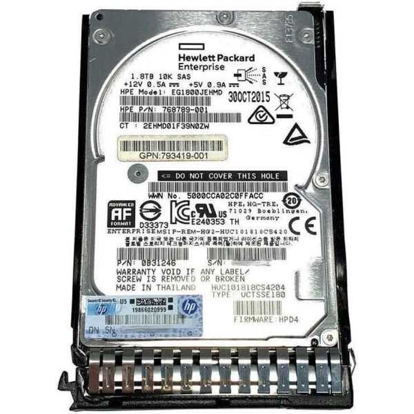 HP 1.2TB SAS 10K HDD met FIPS (P45965-001)