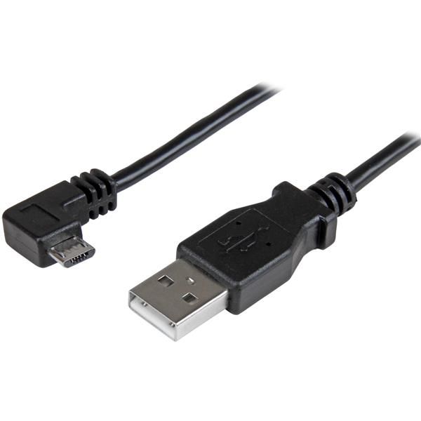StarTech.com Micro-USB Oplaad en sync kabel M/M rechtsgehoekte Micro-USB 24 AWG 0.5 m (USBAUB50CMRA) StarTech.com Micro-USB Oplaad en sync kabel M/M rechtsgehoekte Micro-USB 24 AWG 0.5 m (USBAUB50CMRA)