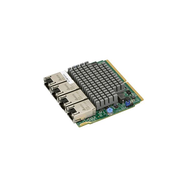 Supermicro SIOM 4X RJ45 interfacekaart/-adapter Intern RJ-45 (AOC-MTG-I4TM-O) Supermicro SIOM 4X RJ45 interfacekaart/-adapter Intern RJ-45 (AOC-MTG-I4TM-O)