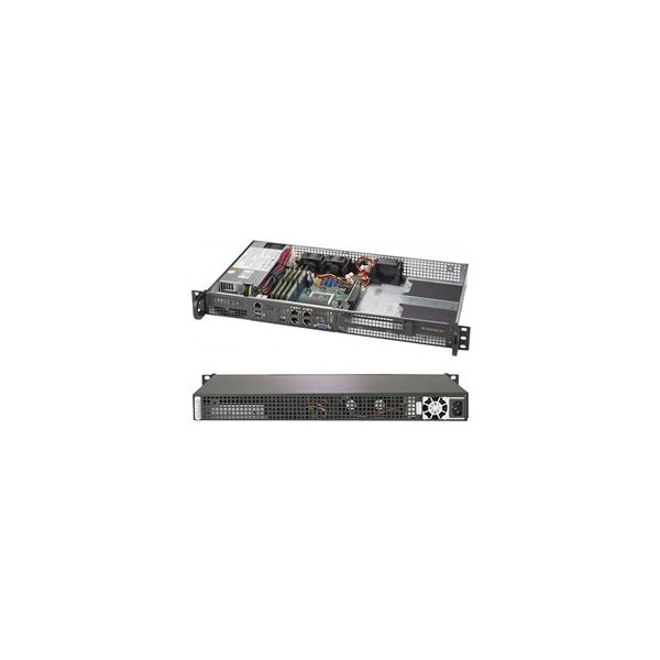 Supermicro A+ Server 5019D-FTN4 Rack (1U) Zwart (AS -5019D-FTN4)