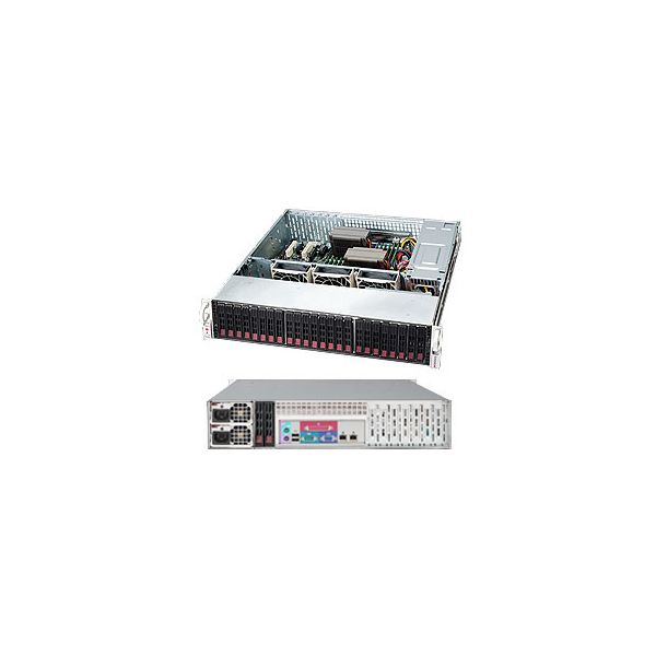Supermicro CSE-216BE1C-R920LPB server barebone Rack (2U) Zilver (CSE-216BE1C-R920LPB) Supermicro CSE-216BE1C-R920LPB server barebone Rack (2U) Zilver (CSE-216BE1C-R920LPB)