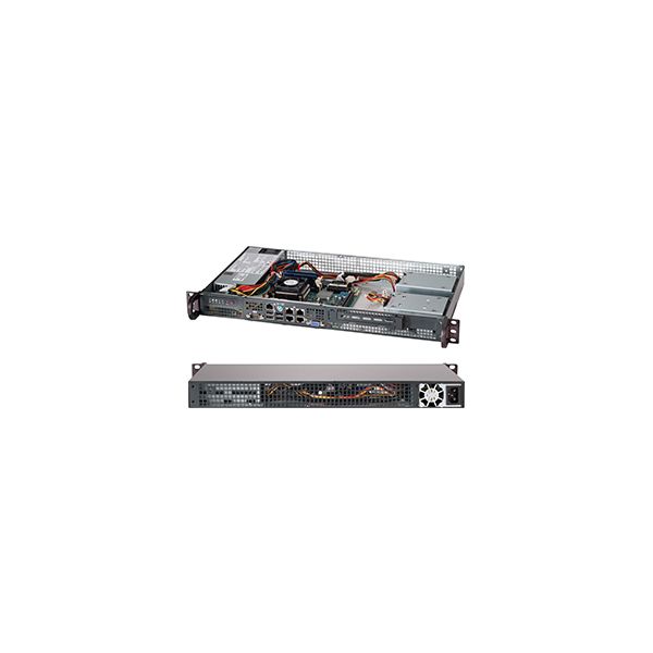 Supermicro CSE-505-203B server barebone Rack (1U) (CSE-505-203B) Supermicro CSE-505-203B server barebone Rack (1U) (CSE-505-203B)