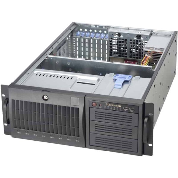 Supermicro SuperChassis 743AC-668B Full Tower Zwart 668 W (CSE-743AC-668B)