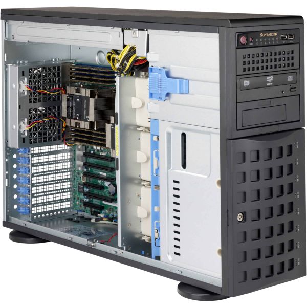 Supermicro CSE-745BAC-R1K23B computerbehuizing Full Tower Zwart 1230 W (CSE-745BAC-R1K23B)