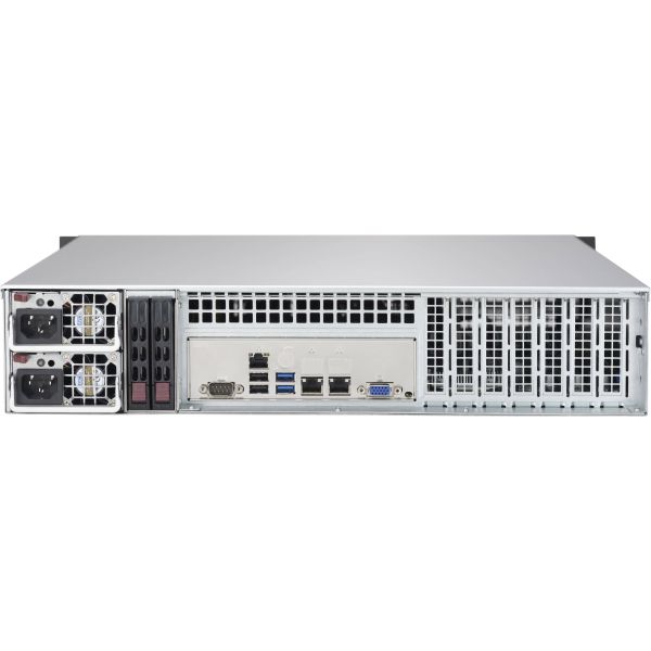 Supermicro CSE-825MBTQC-R802LPB computerbehuizing Rack Zwart 800 W (CSE-825MBTQC-R802LPB)