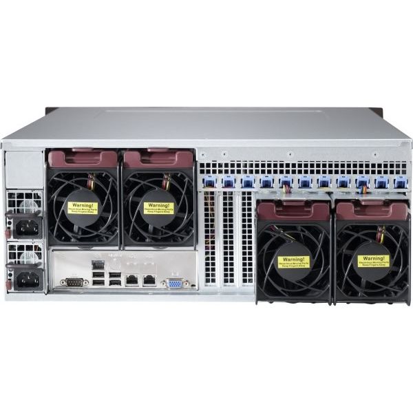 Supermicro SuperChassis 842XTQC-R804B Rack Zwart 800 W (CSE-842XTQC-R804B)