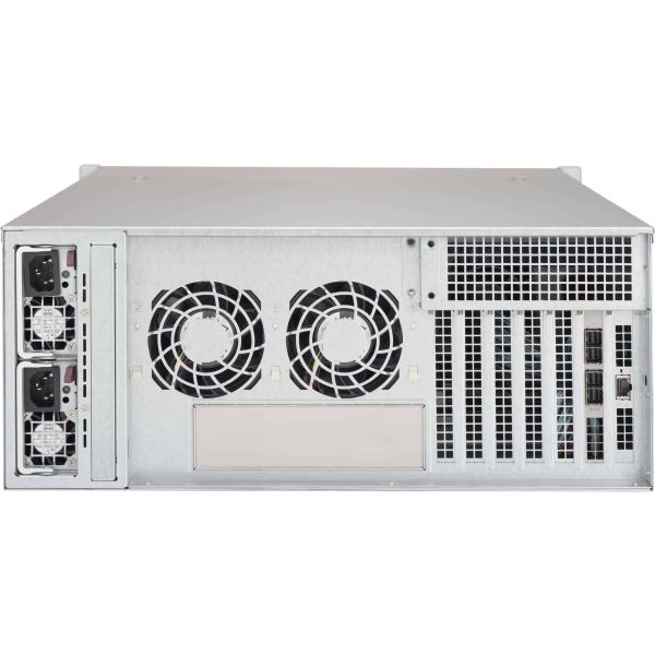 Supermicro SuperChassis 846BE1C-R1K03JBOD disk array Rack (4U) Zwart (CSE-846BE1C-R1K03JBOD)