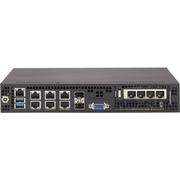 Supermicro CSE-E300 computerbehuizing Rack Zwart (CSE-E300)