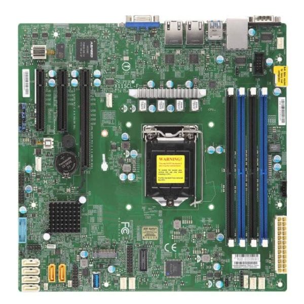 Supermicro X11SCL-F Intel C242 LGA 1151 (Socket H4) micro ATX (MBD-X11SCL-F-B)