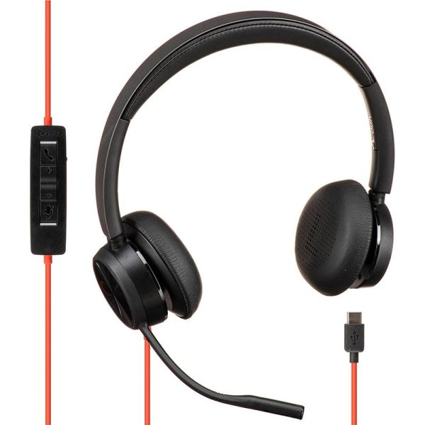 HP Plantronics Blackwire C8225 USB-C ANC Headset (214407-01)