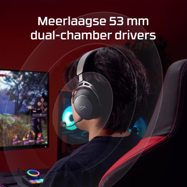 HyperX Cloud Alpha 2 - Wireless Gaming Headset (AJ5C7AA) HyperX Cloud Alpha 2 - Wireless Gaming Headset (AJ5C7AA)