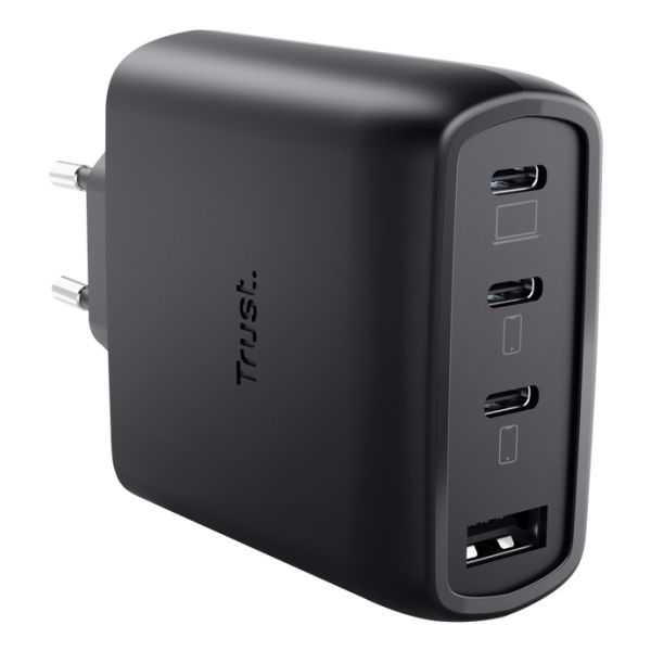 Trust Maxo 65W Universeel Zwart AC Snel opladen Binnen (26067) Trust Maxo 65W Universeel Zwart AC Snel opladen Binnen (26067)