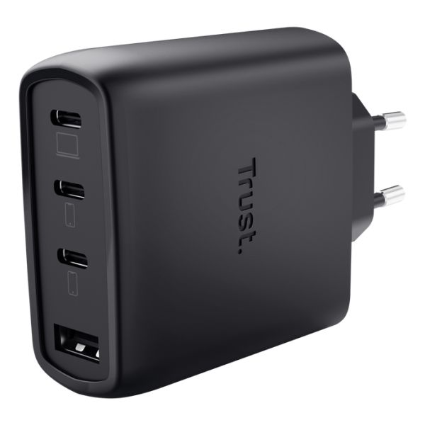 Trust Maxo 65W Universeel Zwart AC Snel opladen Binnen (26067)