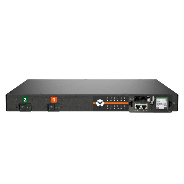 Vertiv Geist VA4G31A0 PDU 12x C13 1U Zwart (VA4G31A0)
