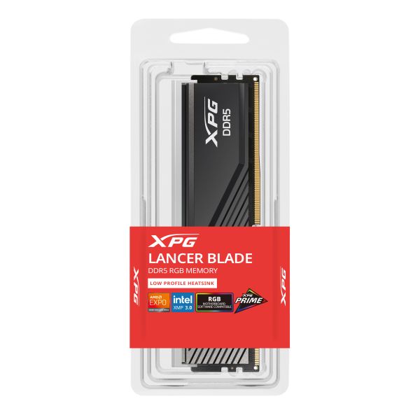 XPG LANCER BLADE RGB DDR5 geheugenmodule 8 GB 1 x 8 GB 288-pin DIMM ECC (AX5U5600C468G-SLABRBK)