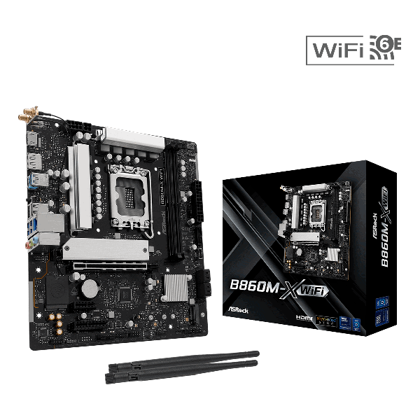 ASRock B860M-X WIFI Moederbord (B860M-X WIFI)