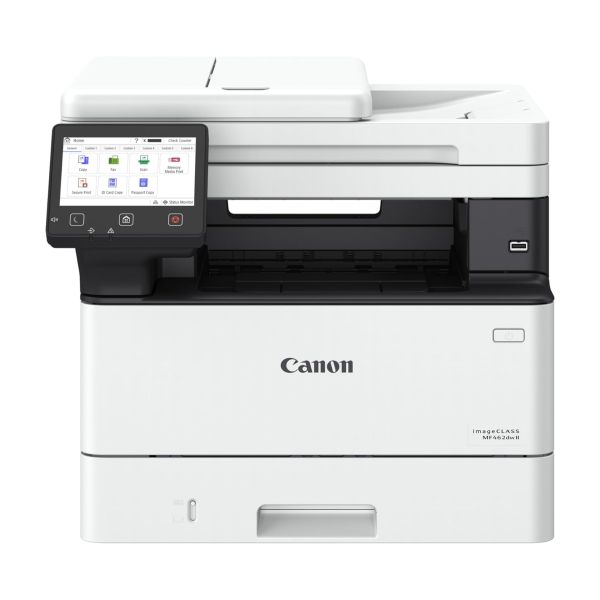 Canon 7188C015 imageCLASS MF462dw II Monochrome Laser Printer - Print, Scan, Copy, Fax - Duplex - 37 PPM - 1200 x 1200 dpi - 5-I (7188C015)