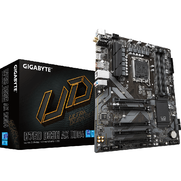 Gigabyte B760 DS3H AX DDR4 Moederbord (B760DS3HAXDDR4)