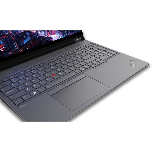 Lenovo ThinkPad P16 Gen 2 Intel® Core™ i7 i7-13850HX Mobiel werkstation 40,6 cm (16") WUXGA 32 GB DDR5-SDRAM 512 GB SSD NVIDIA RTX 1000 Ada Wi-Fi 6E (802.11ax) Windows 11 Pro Engels Zwart (21FA006KMH)
