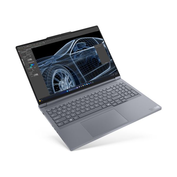 Lenovo ThinkBook 16p G6 ADR AMD Ryzen™ 9 8940HX Laptop 40,6 cm (16") WQXGA 32 GB DDR5-SDRAM 512 GB SSD NVIDIA GeForce RTX 5060 Wi-Fi 7 (802.11be) Windows 11 Pro Engels Grijs (21U0000MMH)