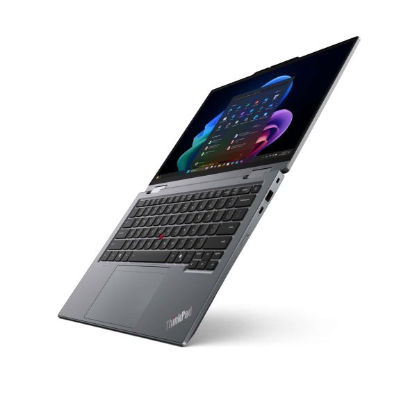 Lenovo ThinkPad X1 2-in-1 Gen 11 Aura Edition Copilot+ PC Intel Core Ultra 7 355 Hybride (2-in-1) 35,6 cm (14") Touchscreen WUXGA 32 GB LPDDR5x-SDRAM 1 TB SSD Wi-Fi 7 (802.11be) Windows 11 Pro Engels Grijs (21V90022MH)