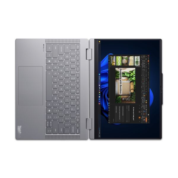 Lenovo ThinkBook 14 2-in-1 G6 IPL Copilot+ PC Intel Core Ultra 5 325 Hybride (2-in-1) 35,6 cm (14") Touchscreen WUXGA 16 GB DDR5-SDRAM 512 GB SSD Wi-Fi 7 (802.11be) Windows 11 Pro Engels Grijs (22AR000FMH)