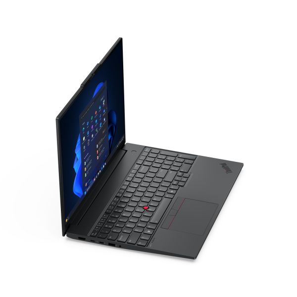 Lenovo ThinkPad E16 Gen 3 (Intel) Copilot+ PC Intel Core Ultra 7 256V Laptop 40,6 cm (16") WUXGA 16 GB LPDDR5x-SDRAM 512 GB SSD Wi-Fi 6E (802.11ax) Windows 11 Pro Engels Zwart (22AY007MMH)