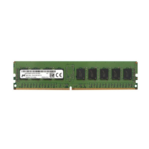 Micron 8GB 1RX4 PC4-2400T-R DDR4 RDIMM (MTA18ASF1G72PZ-2G3B)
