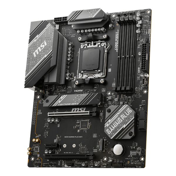 MSI B650 GAMING PLUS WIFI moederbord AMD B650 Socket AM5 ATX (7E26-001R)