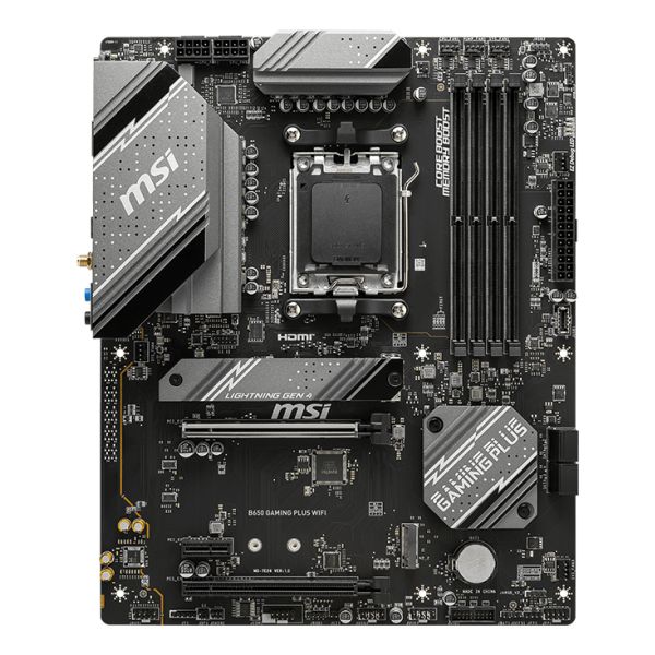 MSI B650 GAMING PLUS WIFI moederbord AMD B650 Socket AM5 ATX (7E26-001R)