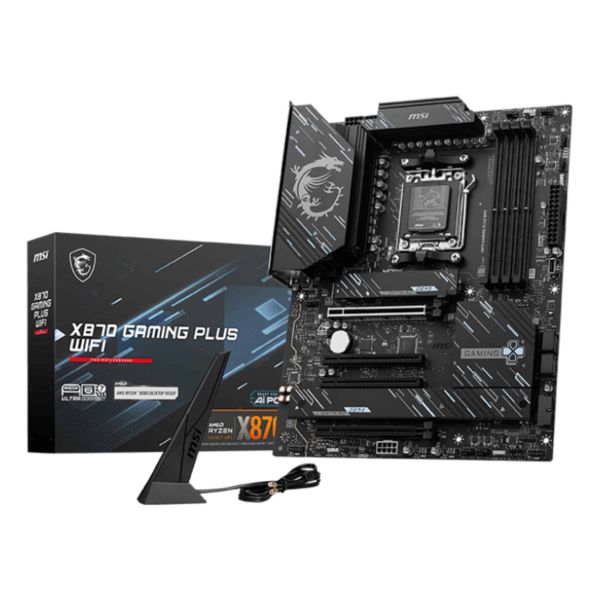 MSI X870 GAMING PLUS WIFI moederbord AMD X870 Socket AM5 ATX (7E47-004R)