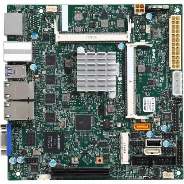 Super Micro SUPERMICRO X11SBA-LN4F - Motherboard - Intel Atom - 4 x Gigabit LAN - Onboard-Grafik (MBD-X11SBA-LN4F-B)