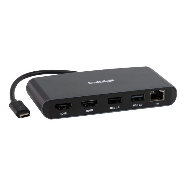 CalDigit Thunderboltª 3 mini Dock Dual (CD-TB3-MINIDOCK-HM-B) (CD-TB3-MINIDOCK-HM-B)