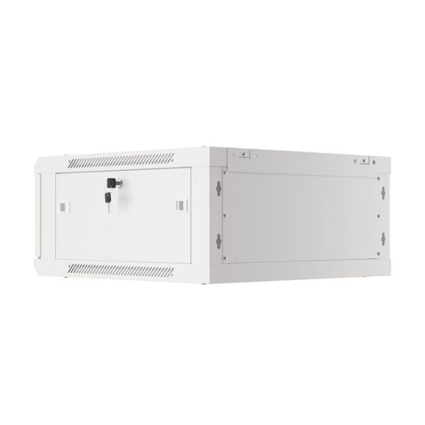 Lanberg 19 inch Wall Mount Rack 4U 600x600 Flat Pack (WF01-6604-10S)