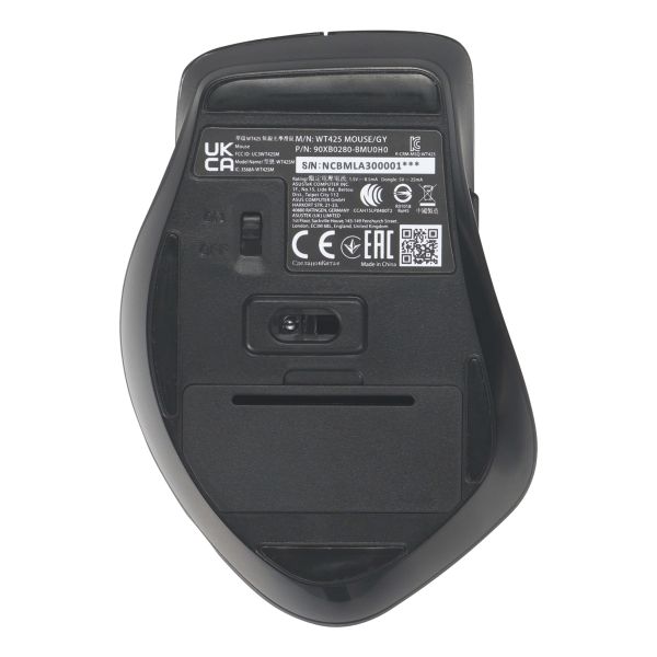 ASUS WT425 muis Kantoor Rechtshandig RF Draadloos Optisch 1600 DPI (90XB0280-BMU0H0)