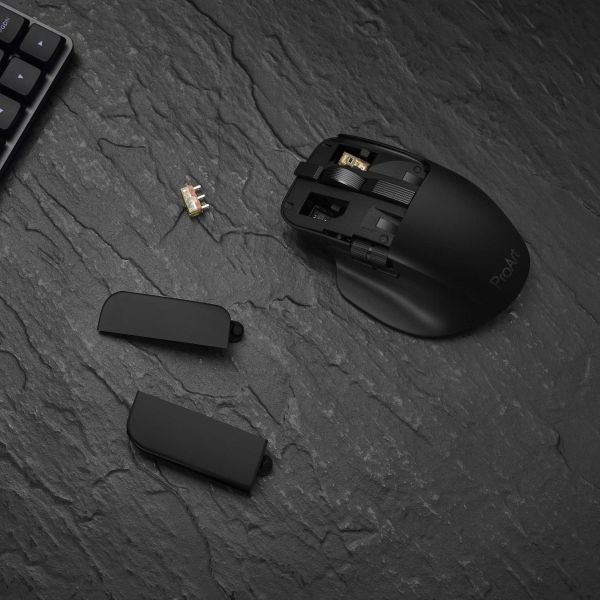 ASUS ProArt Mouse MD301 muis Universeel Rechtshandig RF Wireless + Bluetooth + USB Type-A Optisch 8000 DPI (90XB0AF0-BMU010) ASUS ProArt Mouse MD301 muis Universeel Rechtshandig RF Wireless + Bluetooth + USB Type-A Optisch 8000 DPI (90XB0AF0-BMU010)
