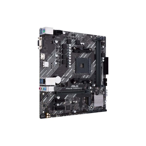 ASUS Motherboard AMD A520 SAM4 MicroATX DDR4 Memory 2 Memory Slots (PRIMEA520M-K)