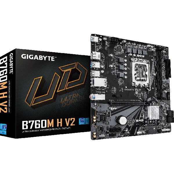 Gigabyte B760M H V2 Micro-ATX Motherboard (B760M H V2 1.0)