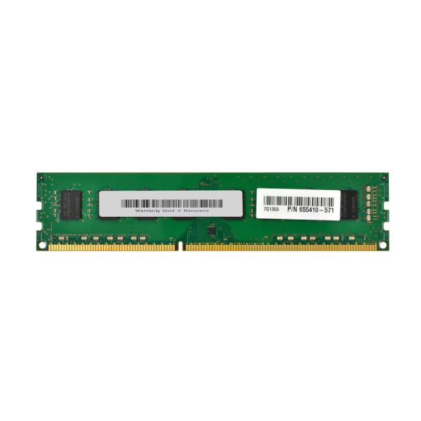HP 4GB PC3-12800U 240-PIN DIMM (655410-571-RFB)