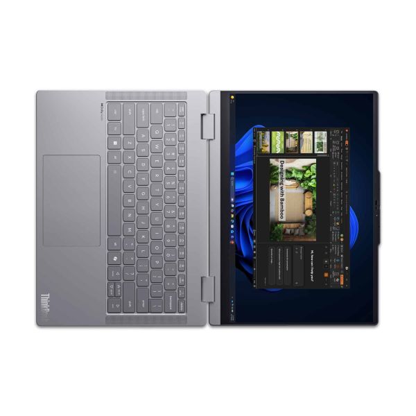 Lenovo ThinkBook 14 2-in-1 G6 IPL Copilot+ PC Intel Core Ultra 7 355 Hybride (2-in-1) 35,6 cm (14") Touchscreen WUXGA 16 GB DDR5-SDRAM 512 GB SSD Wi-Fi 7 (802.11be) Windows 11 Pro Belgisch Grijs (22AR000GMB)