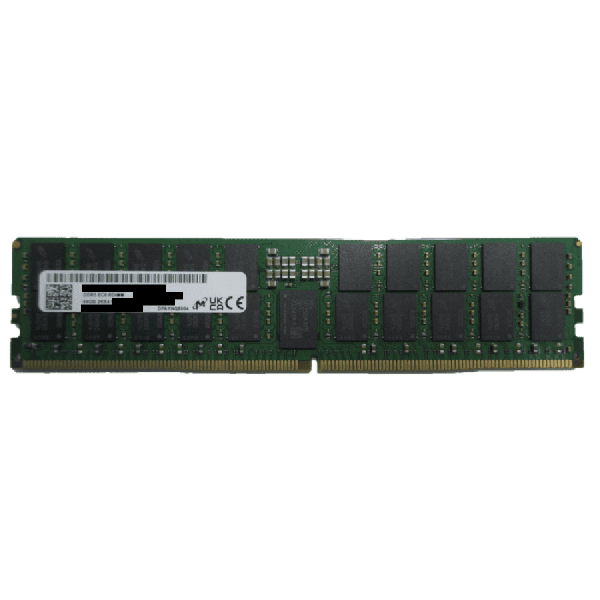 Micron MTC40F2047S1RC56BB2 Memory Module - 128 GB - DDR5 - 2R x 4 - CL46 - 288-pin - ECC - RDIMM (MTC40F2047S1RC56BB2)