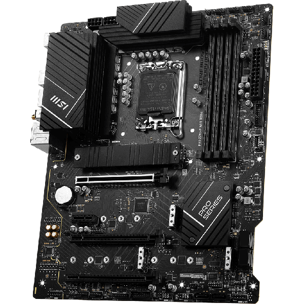 MSI Motherboard Z790 A1700 ATX DDR5 Memory 4 Memory Slots 1x PCI-Express 1x 3x PCI-Express 16x (PROZ790-PWIFI)