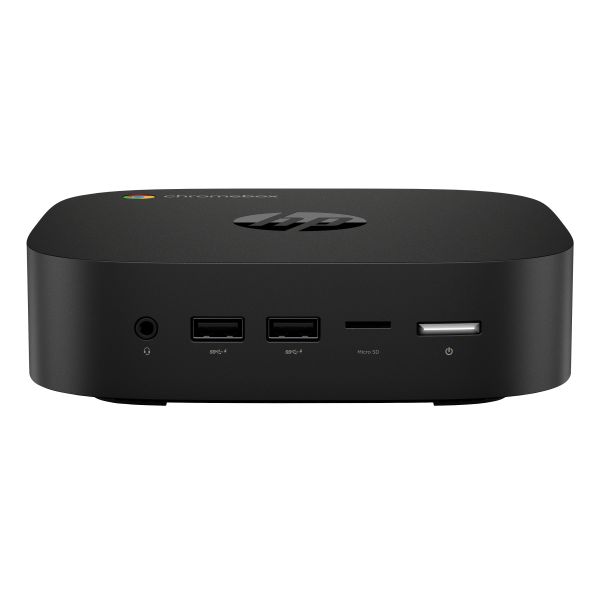 HP Chromebox 8T8Q4EA#ABH PC's/werkstation Intel® Core™ i5 i5-1345U 8 GB DDR4-SDRAM 256 GB SSD ChromeOS Mini PC Zwart (8T8Q4EA#ABH)