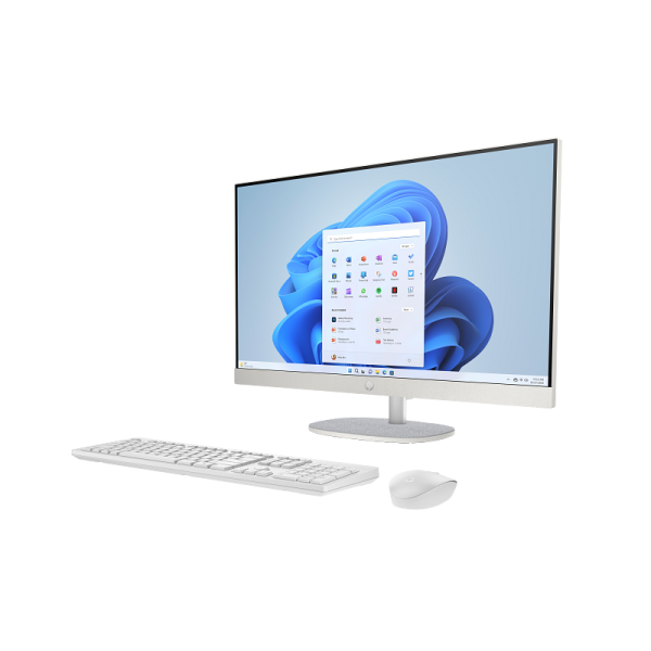 HP 27-cr0000na AMD Ryzen 7 7730U 16GB RAM 512GB SSD 27  Windows 11 Home All-in-One PC - White - BM5L9EA#ABU (BM5L9EA)